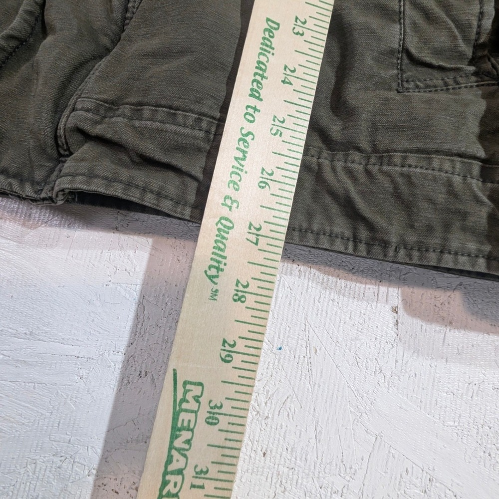 Levi Strauss & Co Utility Jacket Men's L Olive Green READ - Picture 4 of 16